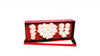 I Love U- White Roses in Red Box