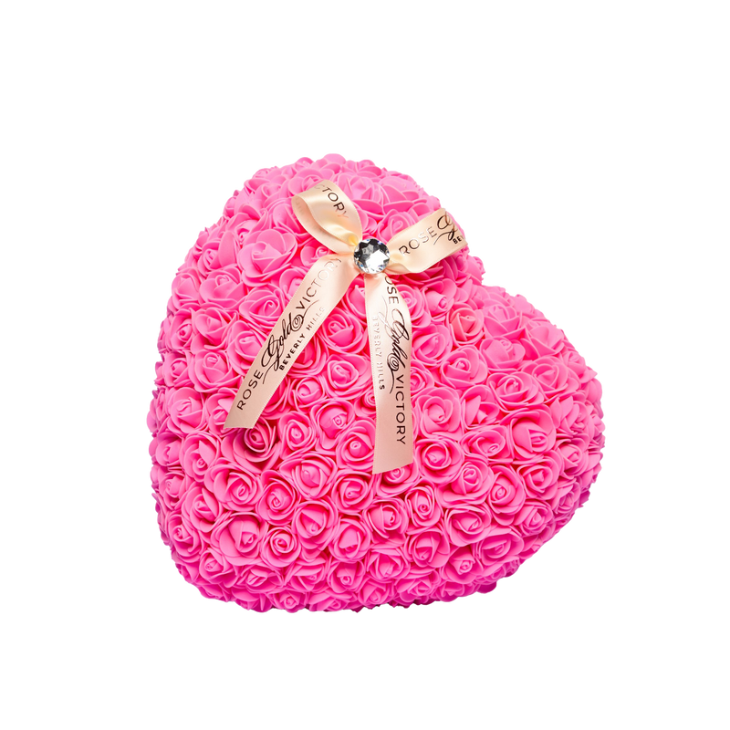 PINK - ROSE HEART WITH GIFT BOX