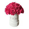 Wine - Mini Bouquet of Rose in White Box